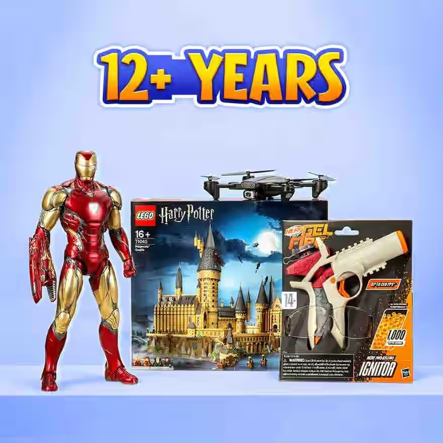 12+ years